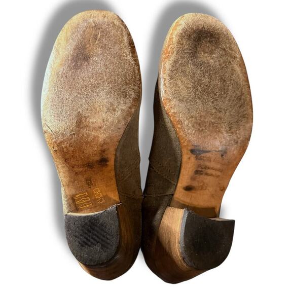 ISABEL MARANT Dicker suede cowboy boots | THE OUTNET Isabel Marant Dicker Boots Womens Suede Zip Ankle Booties Heel Euro Size 36